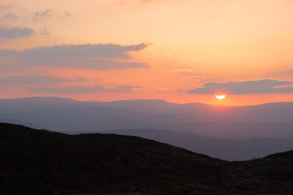 An image of a beautiful sunset at Edradynate Estate, Perthshire - Luxury Country House and Sporting Estate for Rent in Scotland